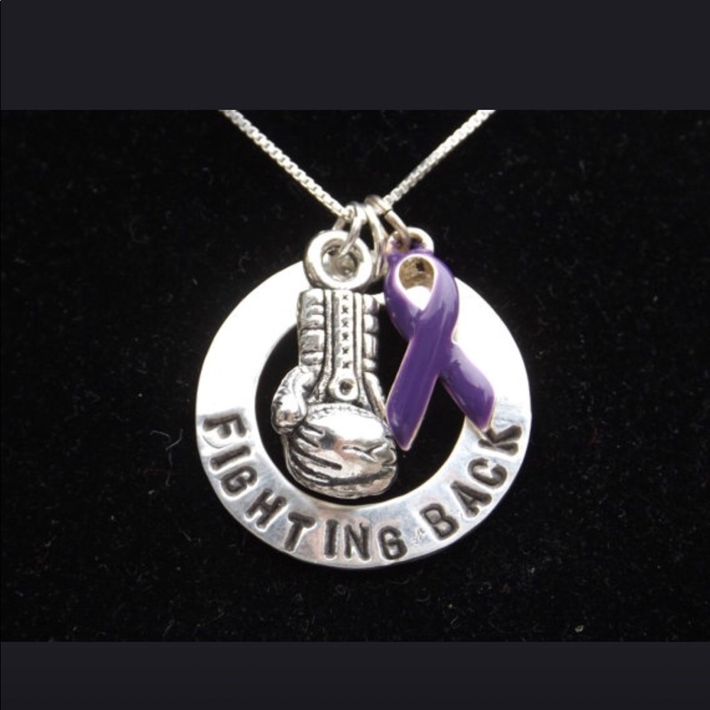 Autoimmune awareness necklace